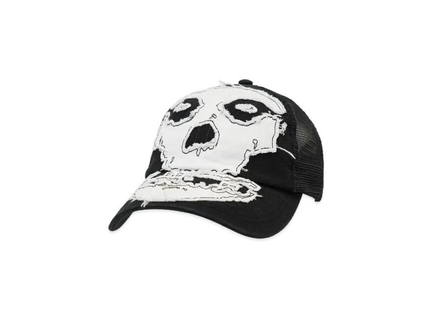 798960 Supreme x The Misfits Mesh Back 6-Panel  Black One-Size