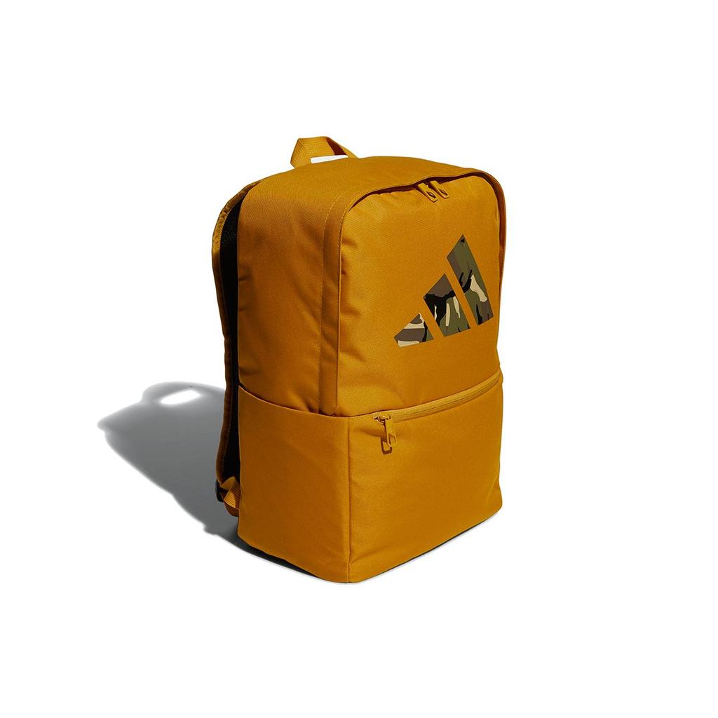 Adidas BS BP CL GFX Sports Casual Zipper Backpack Unisex Backpack Gold H30335