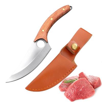 Neues Design Edelstahl Metzgermesser Set Fleisch Fisch Obst Gemüse Slicer Hackmesser Ausbeinen Jagd Küche Kochmesser Küchenmesser