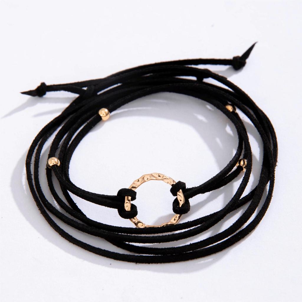 Fashionable and simple love five-pointed star Moon set six-piece bracelet and bracelet accessory