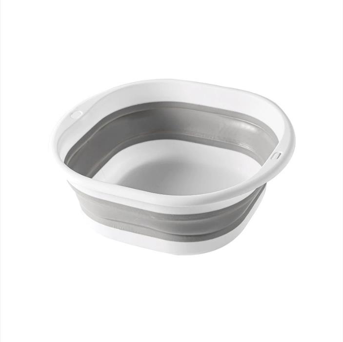 Folding Foot Bath Basin Portable Plastic Foot Soak Tub for Home Use Multipurpose Wash Basin