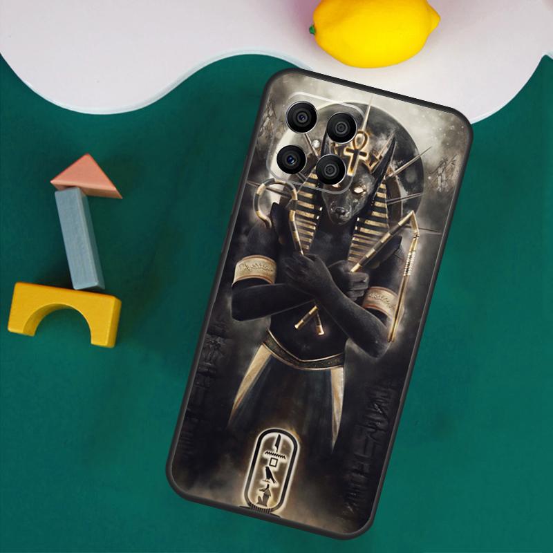 Egypt Nefertiti Anubis Ankh Case For Honor 200 Lite 50 70 90 X9a X8a X8 X9 X8b X9c X9b Honor Magic 5 6 Pro 7 Lite Cover