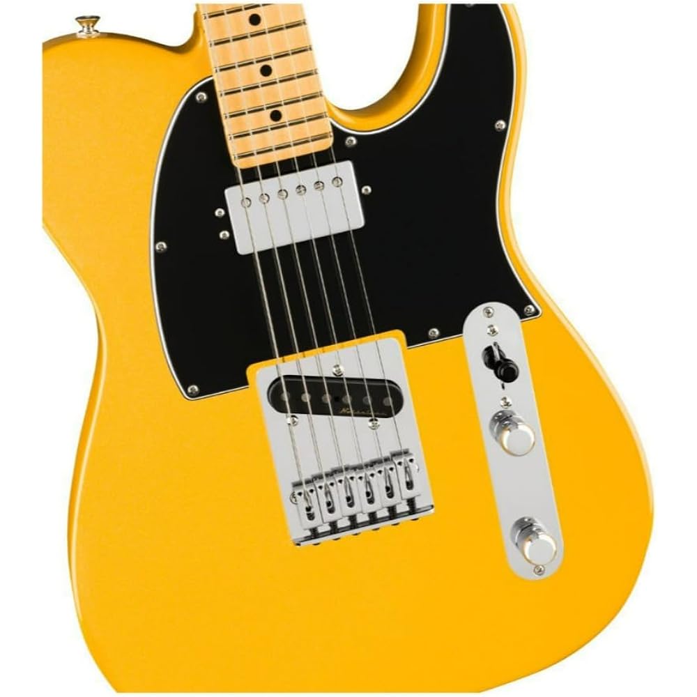 Fender Electric Guitar Player II Modified Telecaster® SH, Maple Fingerboard, Sunshine Yellow With...