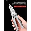 21 in 1 Wire Stripper Multi-function Adjustable Electrician Special Tool with Non-slip Scissors for Household Hardware