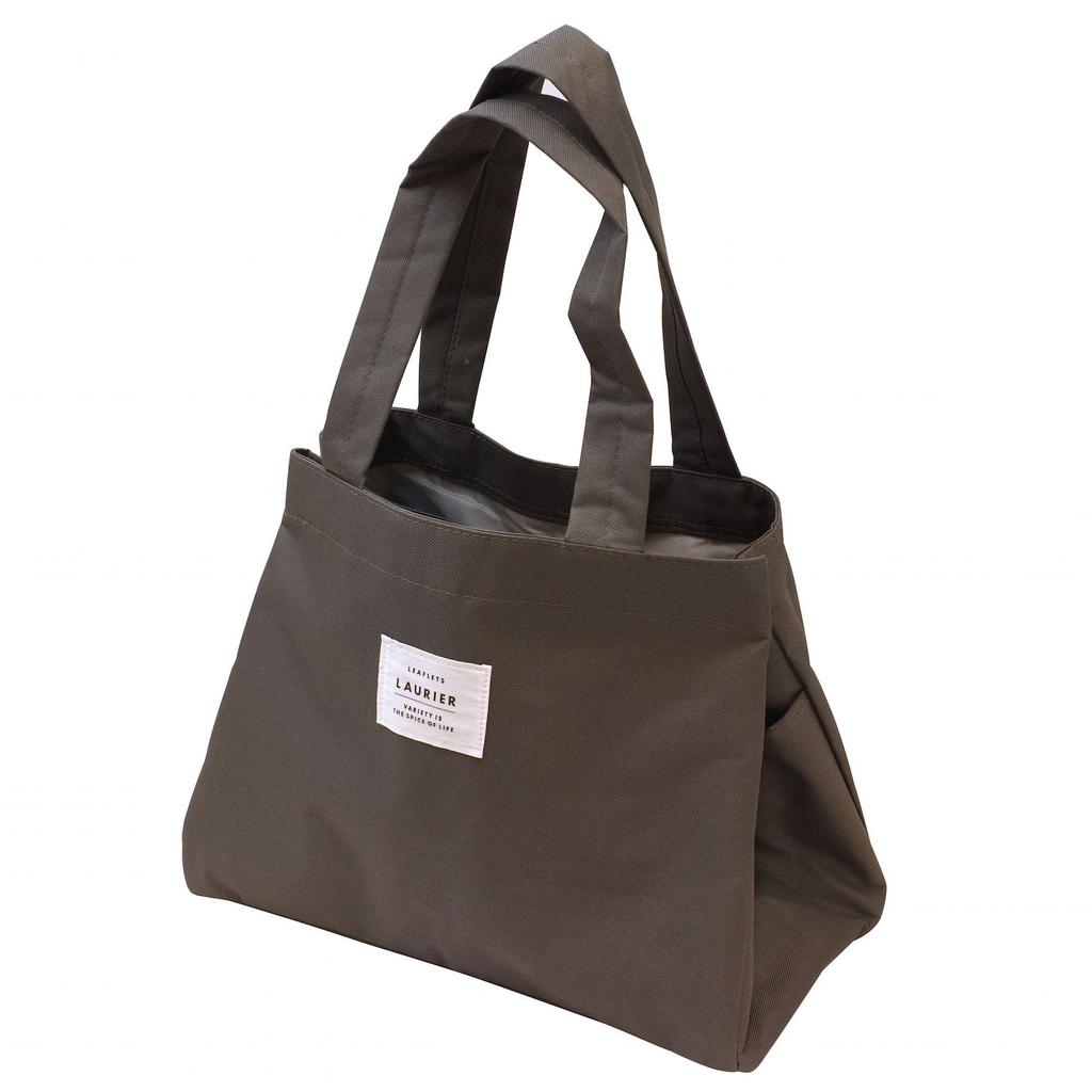 El Commune LAURIER Cooler Shopping Bag Shopping Basket Size (Black) - (CLB-208)