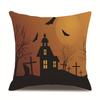 Halloween Linen Pillow Cover Printed Pillow Supply Cushion Cover