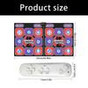 Music & Dance Mat,Two-Person Interactive Mat with TVset, computer, motion sensing game, controller and controller