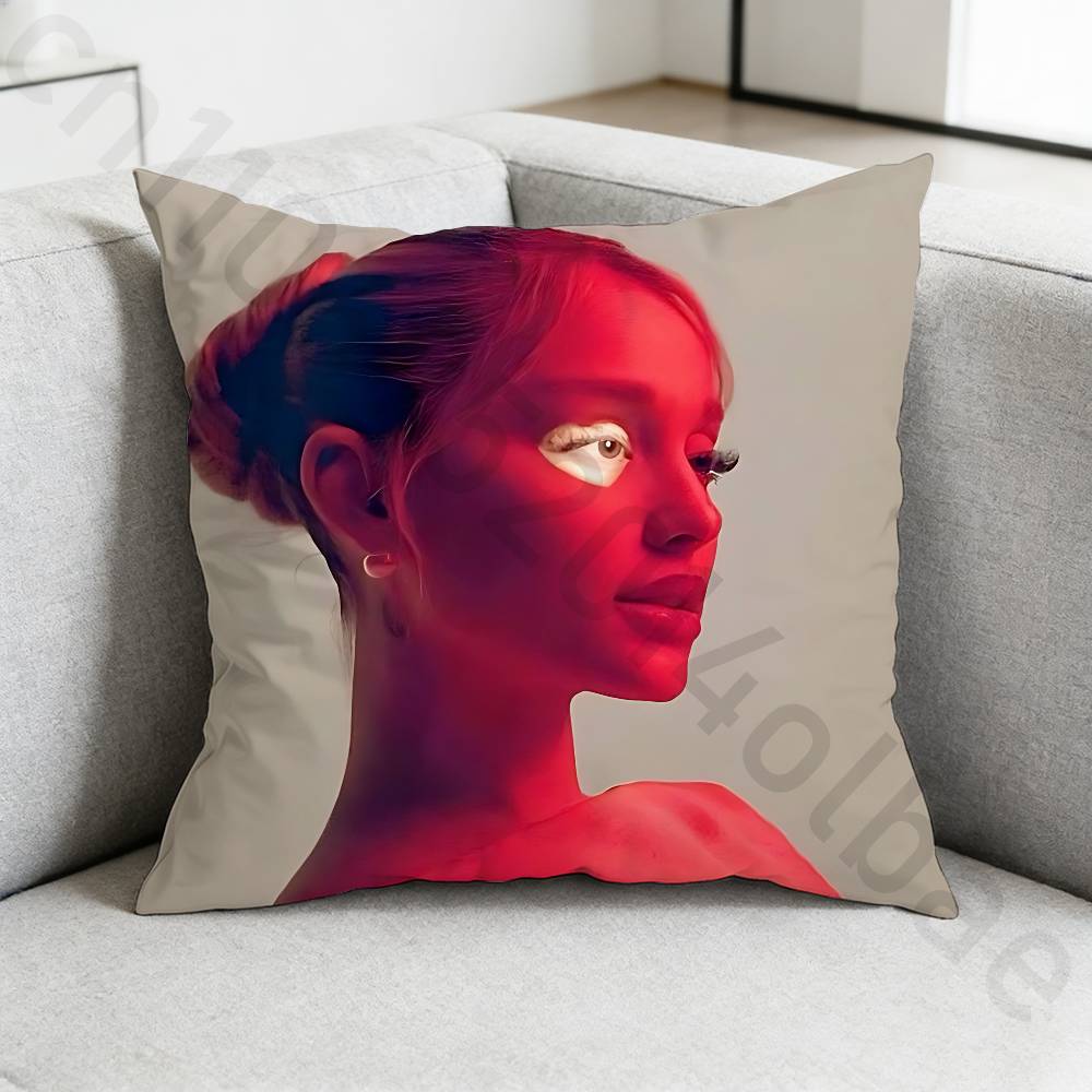 Singer AAriana Grande Pillow Cover Living Room Sofa Cushion Cover Bedroom Room Bed Pillow Cover Home Decoration