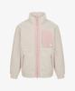 Nj4Fr56C Men'S Teddy Fleece Jacket Cream_Beige