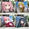 Anime LaidBack Camp Cushion Cover Cushion Cover Set Pcs X X X Pillowcase Decorative Sofa Home Decor