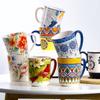 European and American Customers, American Mugs, Household Juice, Milk Cups, Large-capacity Personalized Coffee Cups, Underglaze Drinking Cups
