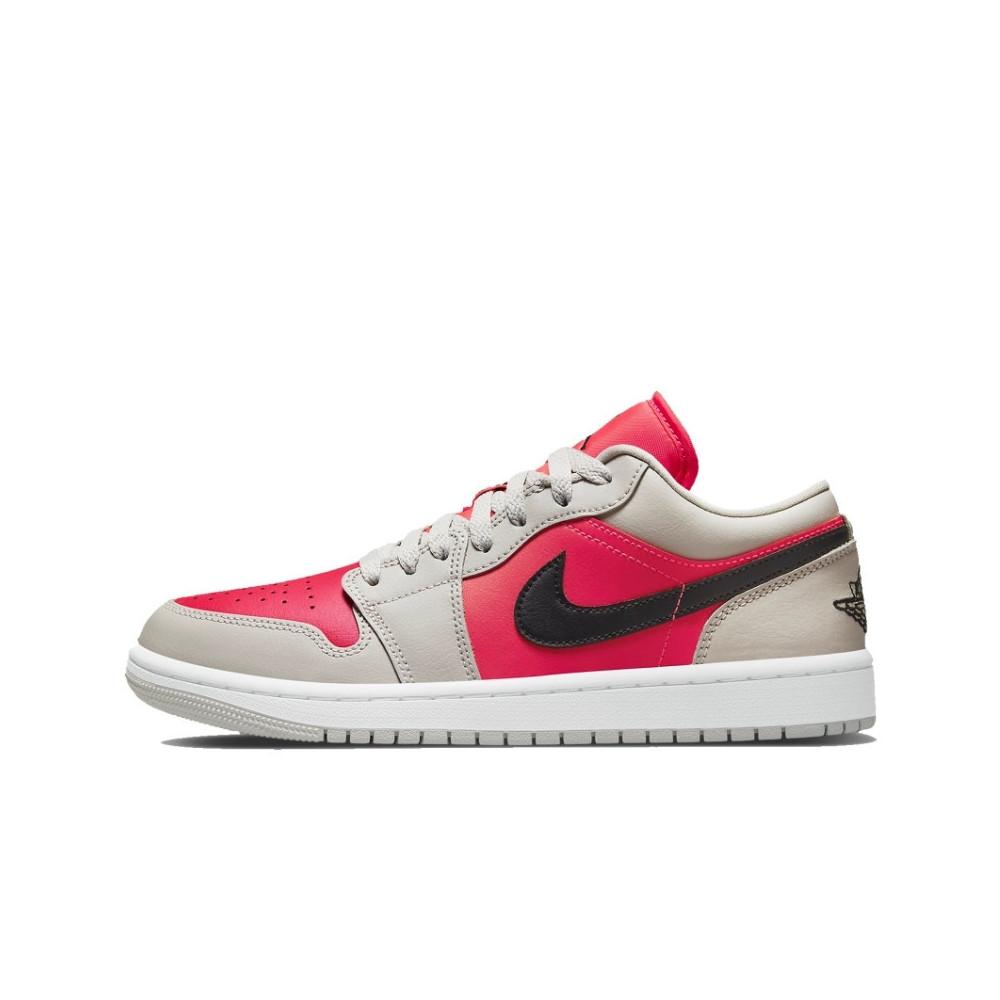 Air Jordan 1 Retro Low Light Iron Ore Siren Red
