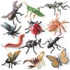Interactive Insect Toy Set: Butterfly, Bee, Ladybug, Dragonfly, Centipede, Ant, Scorpion, Mantis, Spider