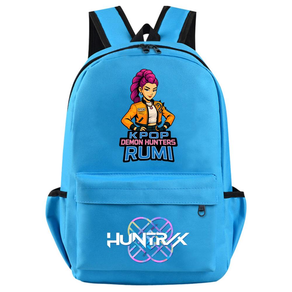 Rucsac Desen Animat K-Pop Vânătorii de Demoni Imprimat pentru Adolescent Student Fată Băiat Ghiozdan Școlar Femei Capacitate Mare Impermeabil Geantă de Călătorie Cadou Copil