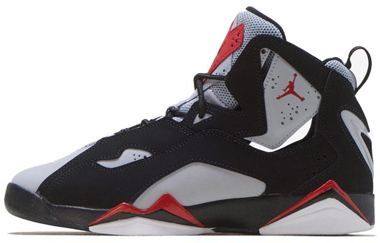 Air Jordan True Flight GS Black Red Grey 37.5