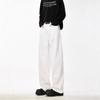 JYL Men's Wide-Leg Jeans American Vintage Niche Wasteland Slim Cleanfit Denim Pants