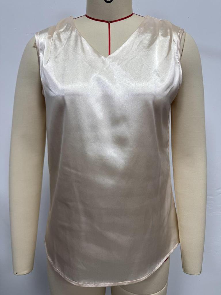 Women's Satin Spring/Summer Vest - European & American Style