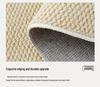 Durable Pineapple Ring Floor Mat: Stain-Resistant, Easy-Clean, Cat-Scratch-Proof, Non-Slip, Cold-Insulating Bedside Rug