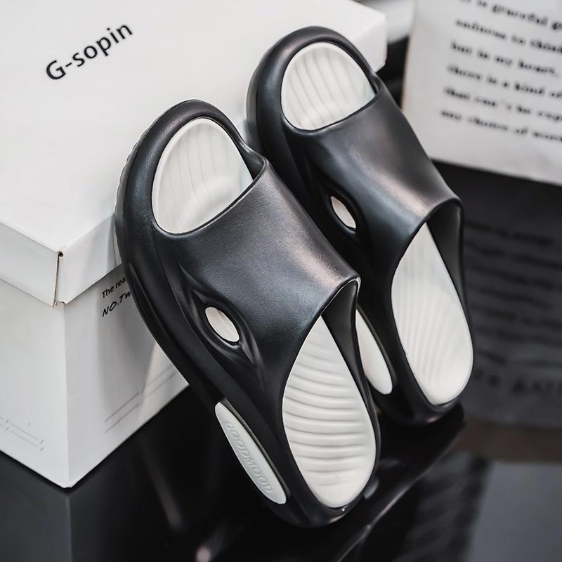 TUINANLE High Quality Soft EVA Sole Summer Slippers for Men Bathroom Slippers Home Slides