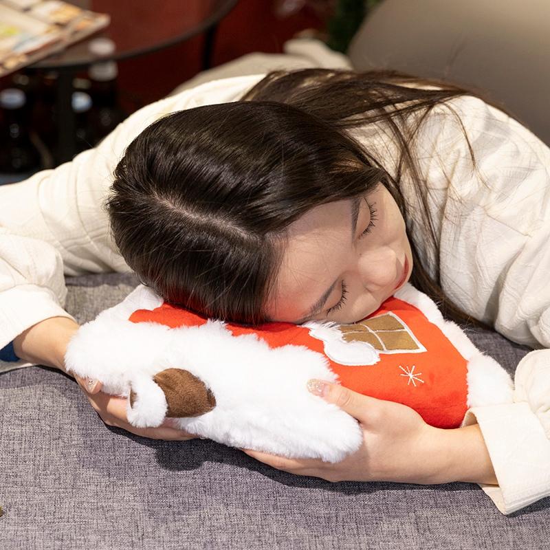 Neu Weihnachten Baum Schneemann Wohnzimmer Sofa Dekokissen Plüsch Spielzeug Dekoration Neue Jahr Puppen Urlaub Geschenke für Kinder