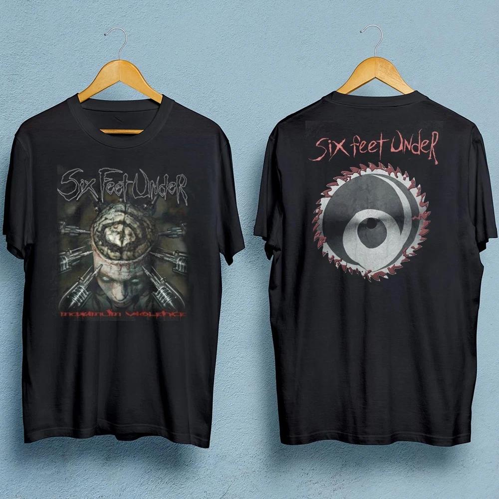Six Feet Under band 2 sides black T-shirt Unisex All sizes XL