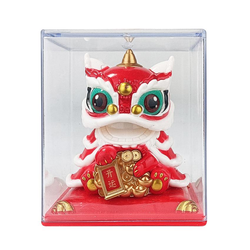 Y Solar Fortune Cat Waving Hand Ornament: Light-Powered Decor for Car, Living Room, or Office Desk
