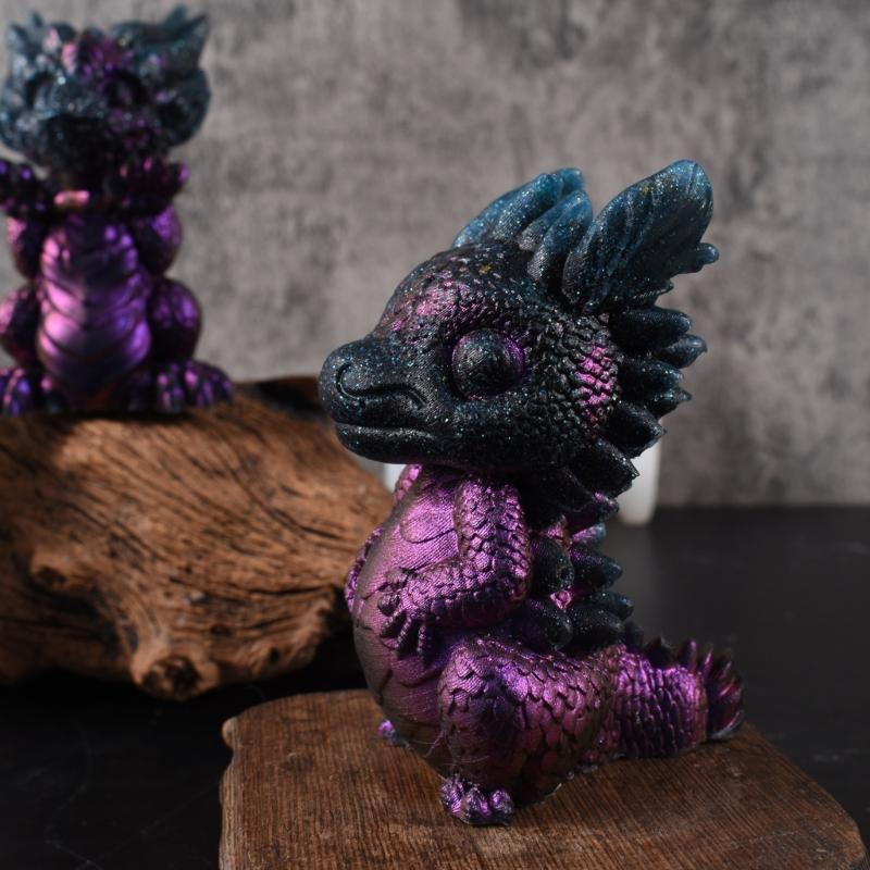 Flexible Silicone Mold Handmade Scented Candle Mould Dragon Shape Aromatherapys Jewelry Mold Home Decoration Mold