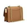 Coach Klare 22 Gold Logo Klassische Monogramm Klappe Umhängetasche Medium Damen Umhängetasche Hellbraun 91019-IMNLJ