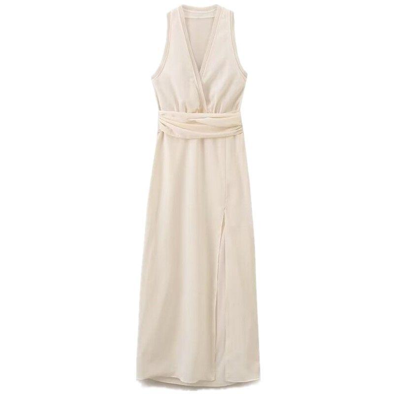 Fashion Wind 2024 Spring/Summer New Women's Clothing Stylish Translucent Patchwork Intimates Type Dress 7969027