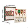 4 Piece Christmas Set, Tableware, Decoration, Cutlery, Teaspoon,