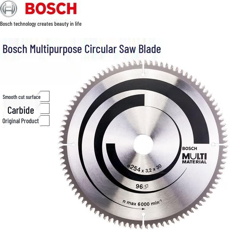 Bosch 10-inch Alloy Circular Saw Blade CN plug (adapter included)