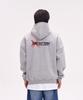 Astral Projection Projection X Overfit Wide Shoulder Zip-Up Hoodie_Melange