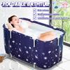 Neue 1,2 m tragbare Badewanne Eimer für Erwachsene/Baby Kinder faltbarer Pool Fass Familie sitzen zu Hause Sauna SPA Ganzkörper Eimer