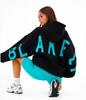 Dames Herfst Europese & Amerikaanse Stijl Briefprint Hoodie - Lange Mouw, Verdikt, Veelzijdig, Sportieve Pullover.