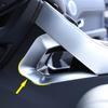 Autocolante auto crom ABS Decor lateral consolă centrală Garnitură cadru în formă de U pentru Land Rover Range Rover Evoque 2012-2018 Accesoriu