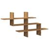 VidaXL Étagère murale chêne artisanal 124,5x18x60,5 cm bois ingénierie 853271