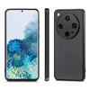 For Oppo Find X8 Ultra 5G Case Carbon Fiber Texture PU+PC+TPU Phone Back Cover