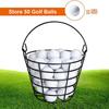 Metal Wire Golf Ball Basket Comfortable To Hold Stackable Utility Storage  Suitable for Home Organization