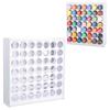 Vertical Paint Bottle Holder Practical Paint Rack 49/63 Hole Organizers for Craft Paint Bottles Space Saving
