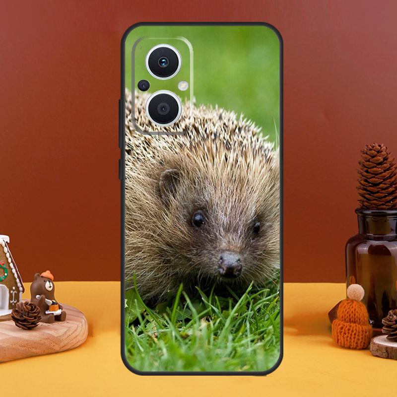 Hedgehog Case For OPPO Reno 10 Pro 11 F 4 5 6 7 8 Lite 4Z 5Z 8T OPPO Find X5 X2 X3 Lite X6 Pro Cover