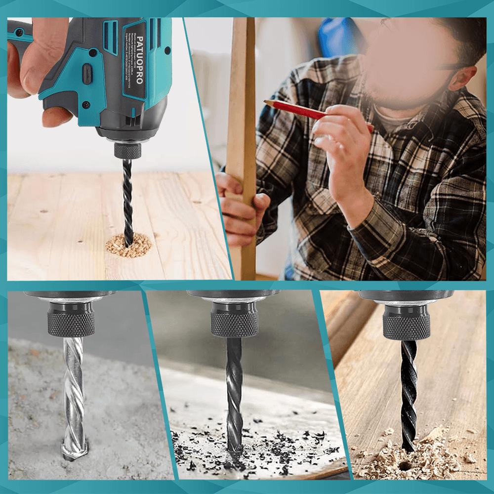 1/4 inch Brushless Electric Impact Screwdriver 4-Speed Cordless Compact Screwdriver Handheld Power Tool For Makita 18V Battery