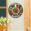 Italian Kitchen Wall Art 2D Spaghetti Carbonara Metal Tin Sign