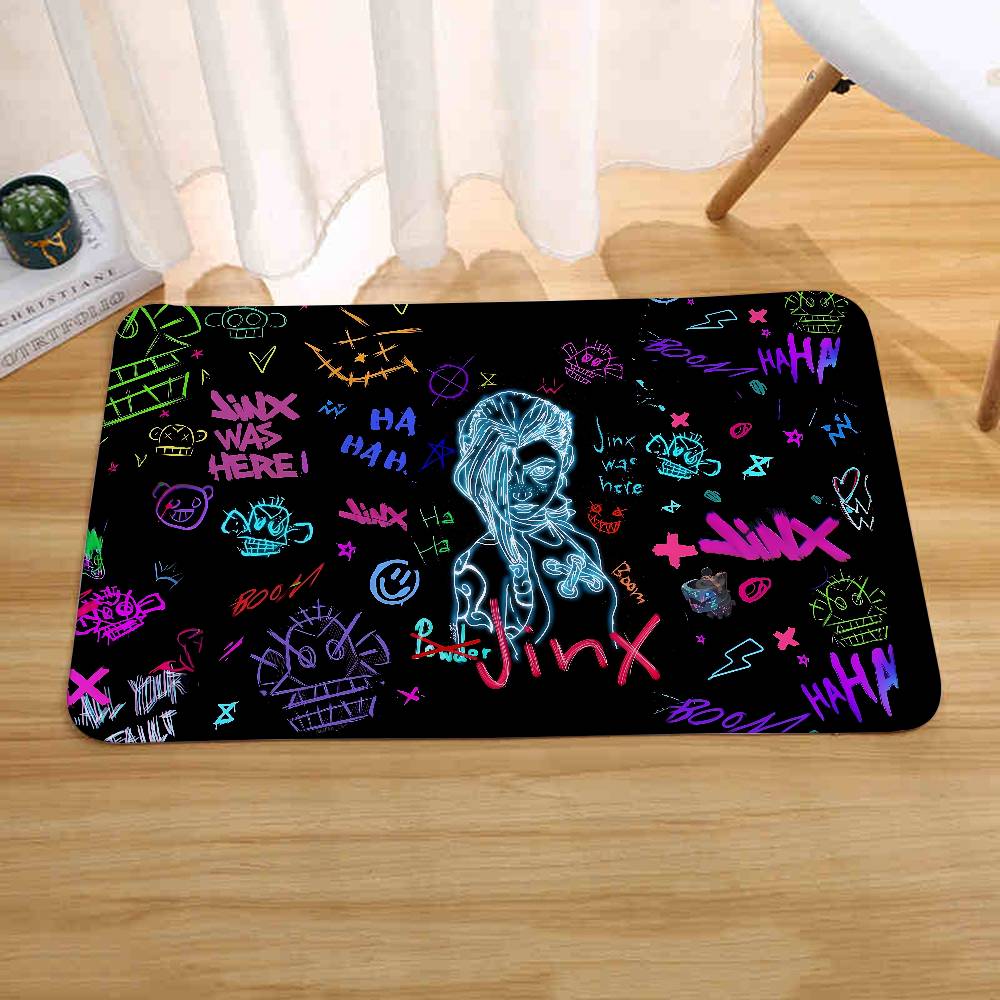 Cool J-Jinx Floor Mats Home Laundry Rug Carpet For Living Room Decor Lounge Area Anti-slip Foot Mat Entrance Doormat