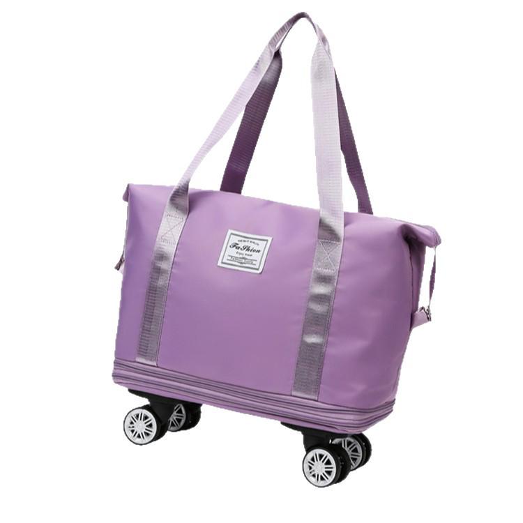 Wheeled Waterproof Travel Bag: Wet/Dry Separation, Large Capacity, Hand-Carry Luggage, Maternity, Business Trip