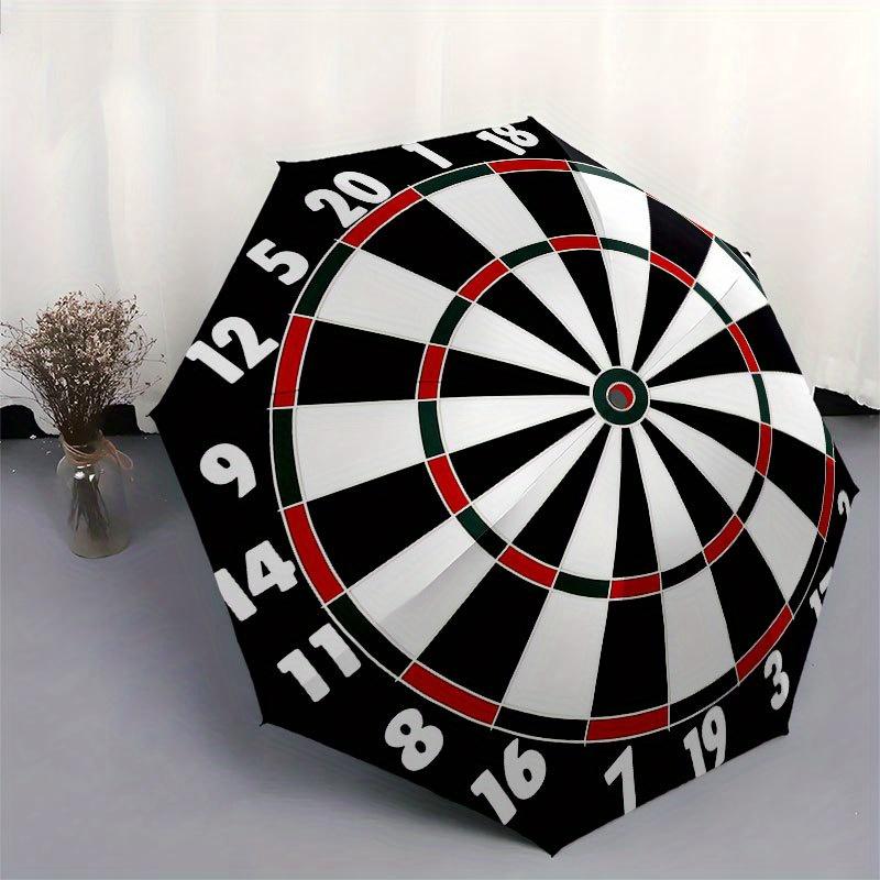 Precision Darts Board: Classic Design for Ultimate AccuracyUmbrella with Cute Design, Portable 3-Fold Compact Umbrella for Men & Women, Valentine's Da