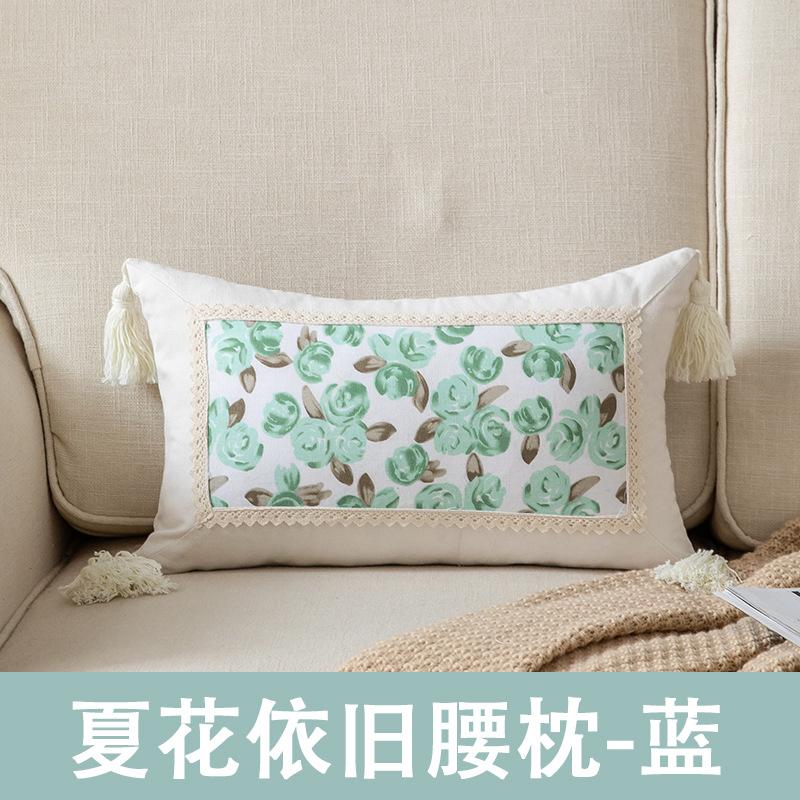 

Home High-end Fringed Cream-style Throw Pillow Living Room Balcony Sofa, Window Seat Backrest Cushion, Bedroom Headboard Cushion