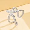 Stainless Steel Gold Color Starfish Open Rings Fashion Metal Hollow Star Adjustable Finger Ring Waterproof Jewelry Gift 2026