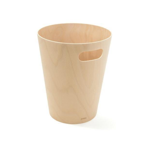 Holz WOODROW Mülleimer 7,5l natur