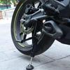 Folding Portable Motorcycle Wheel Lift Stand for Repair & Maintenance