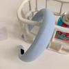 Women Headband Comfortable Fit Thickened Sponge Filling Hair Hoop Candy Color Head Shape Fitting Headband Hair Accessory